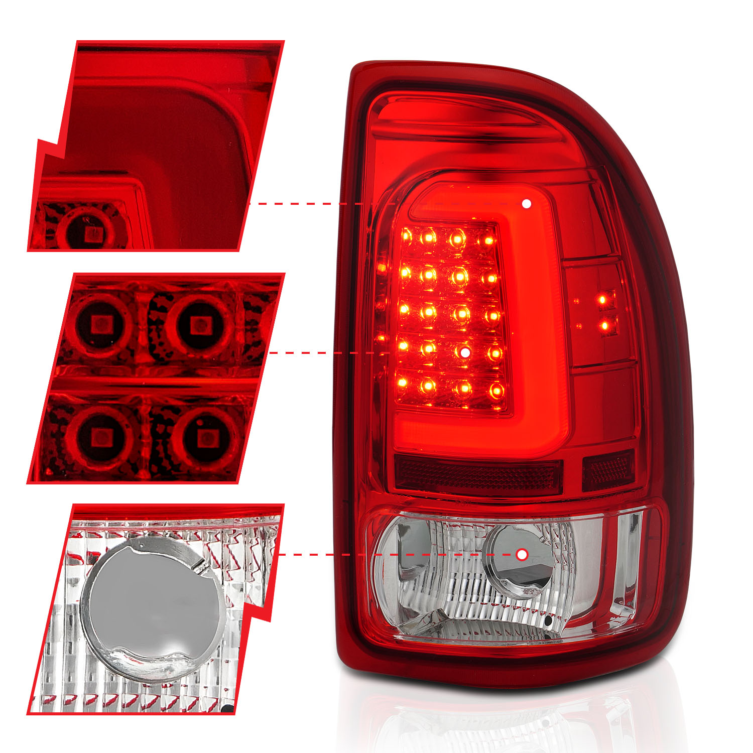 ANZO USA Tail Light Assembly 311349