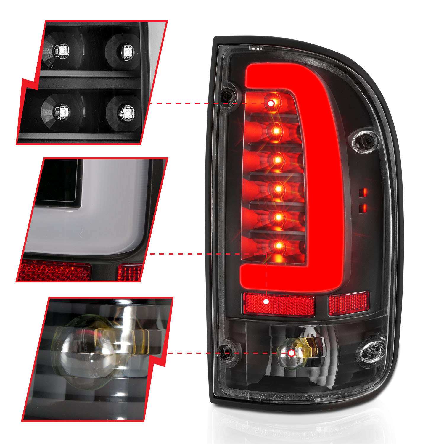 ANZO USA Tail Light Assembly 311353