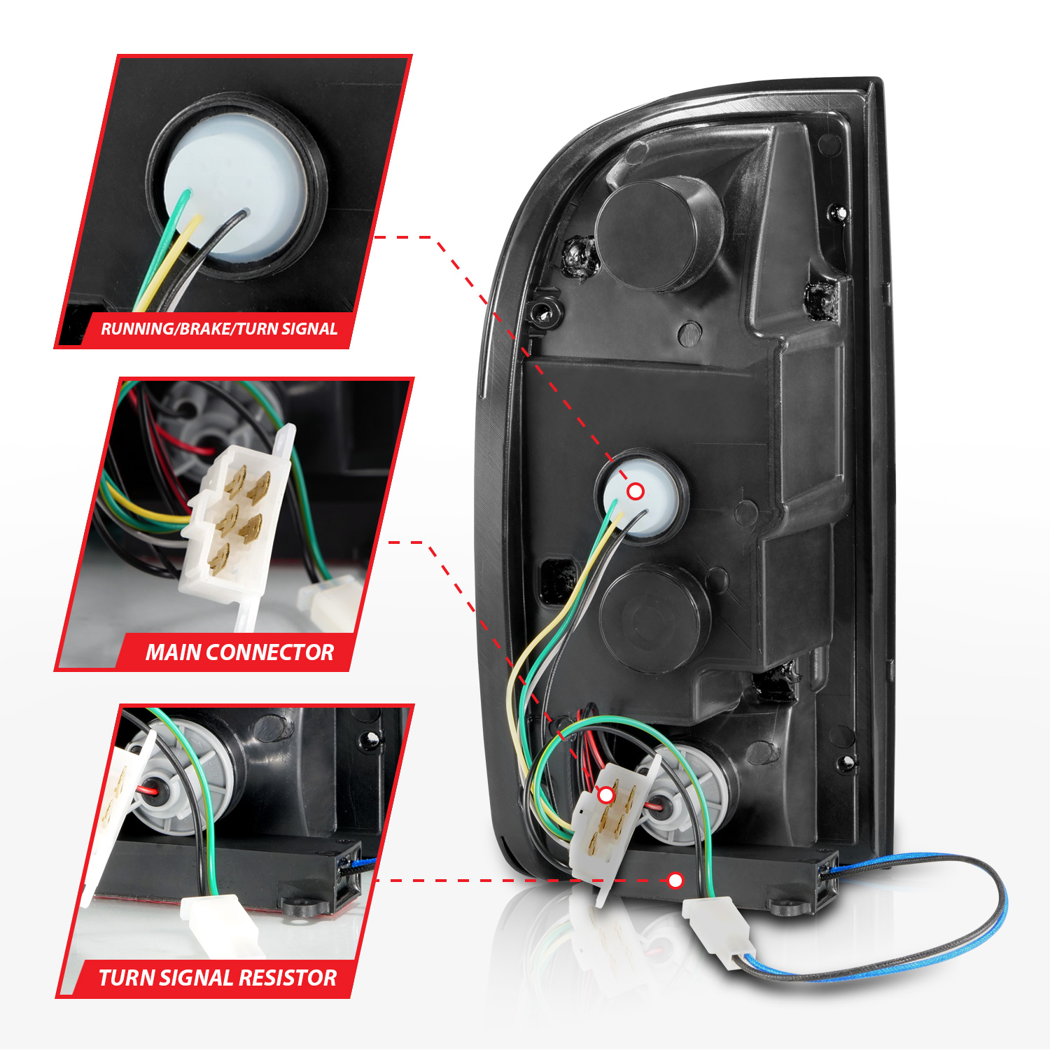 ANZO USA Tail Light Assembly 311353