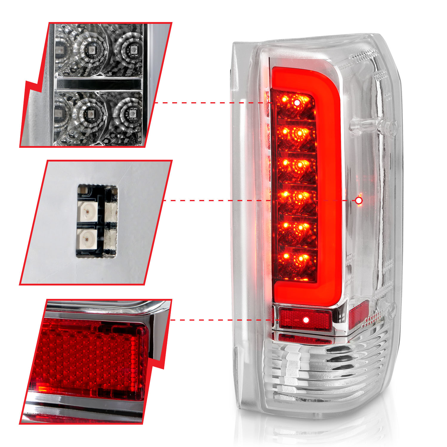 ANZO USA Tail Light Assembly 311352