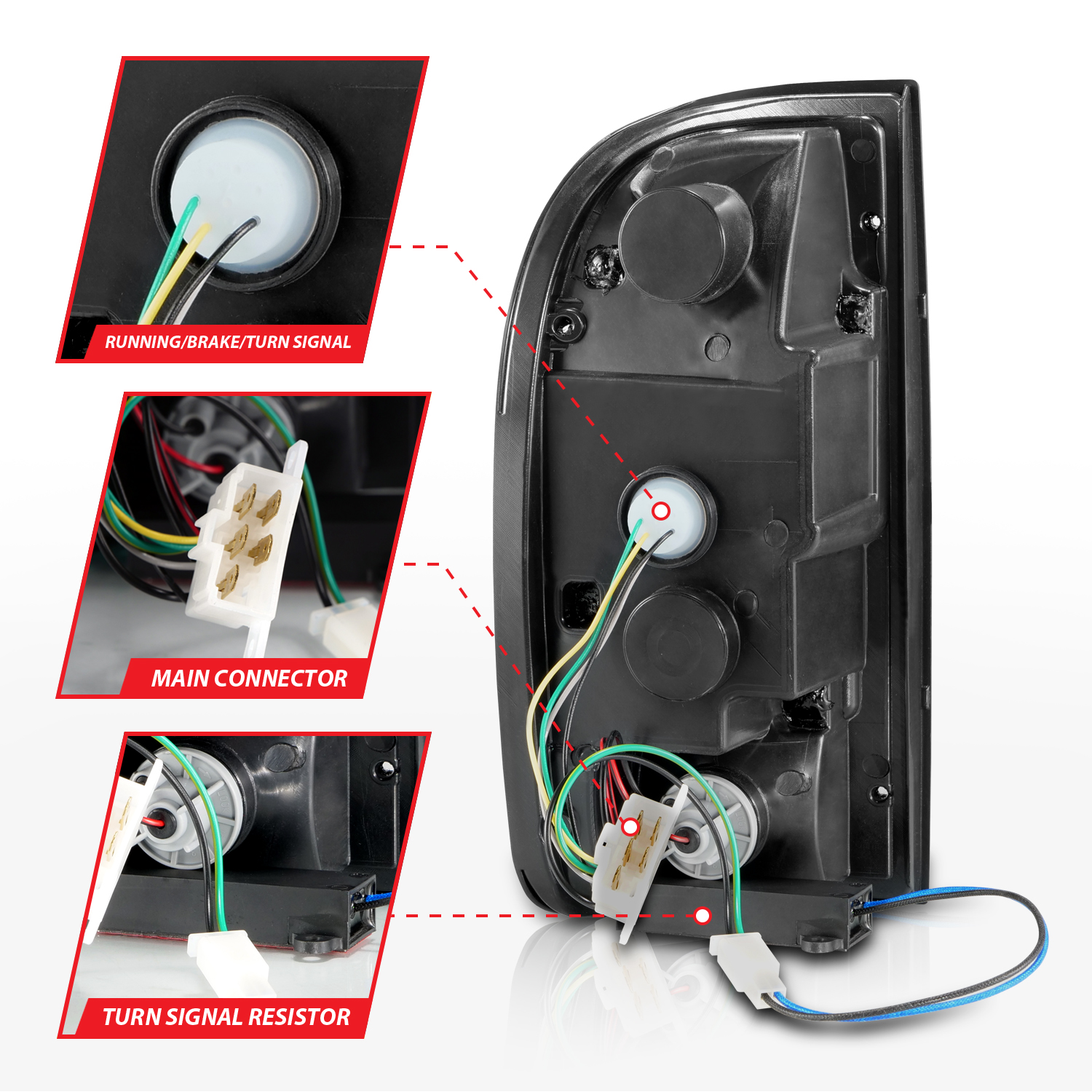 ANZO USA Tail Light Assembly 311354