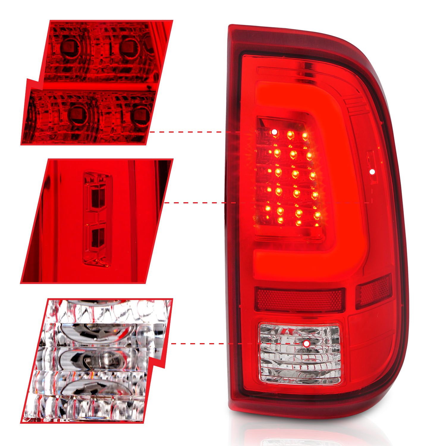 ANZO USA Tail Light Assembly 311358