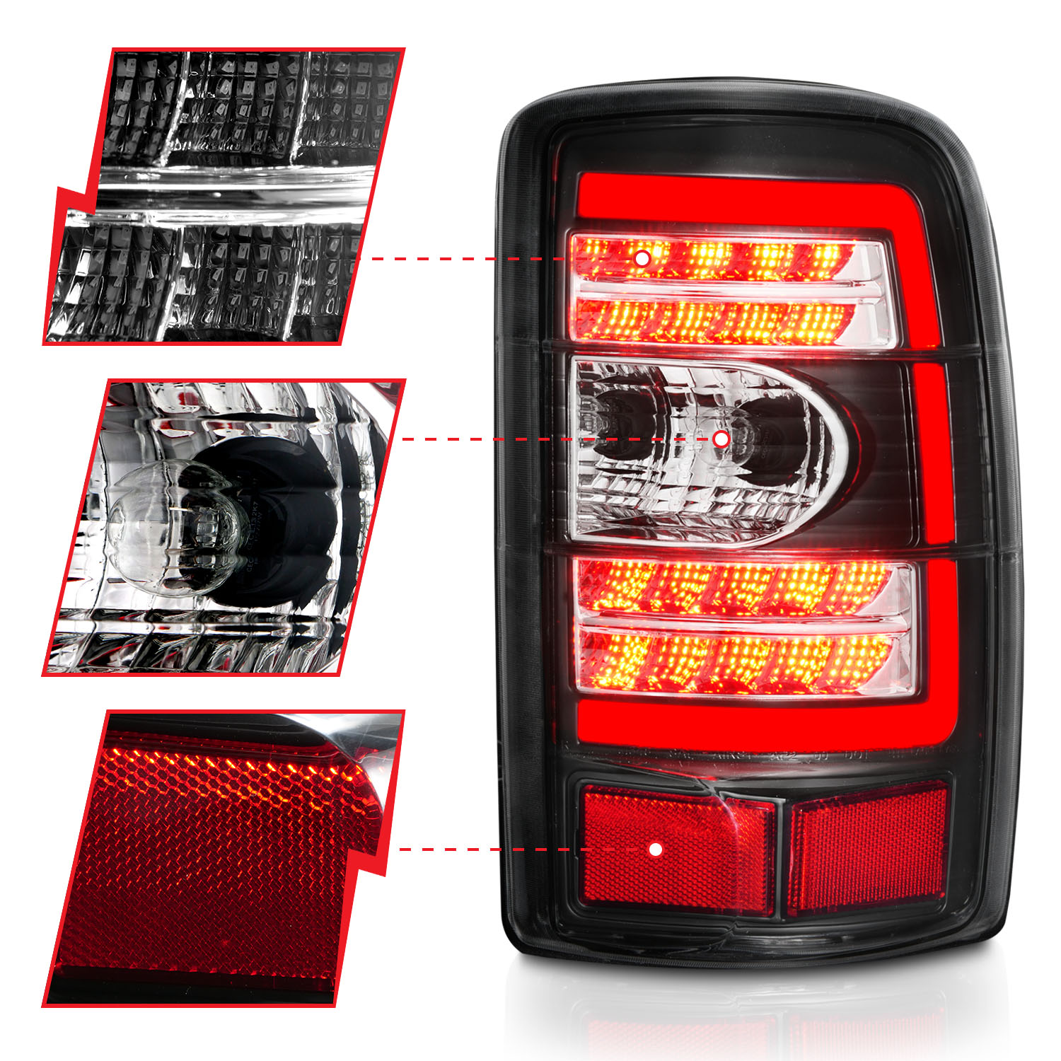 ANZO USA Tail Light Assembly 311362