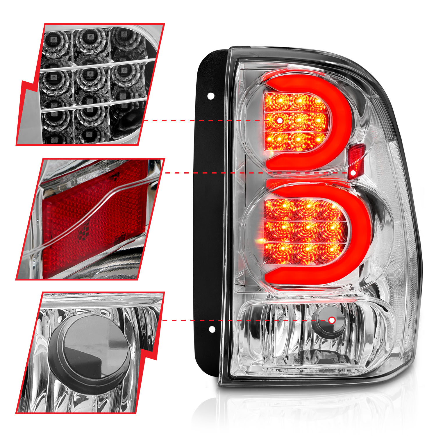 ANZO USA Tail Light Assembly 311373