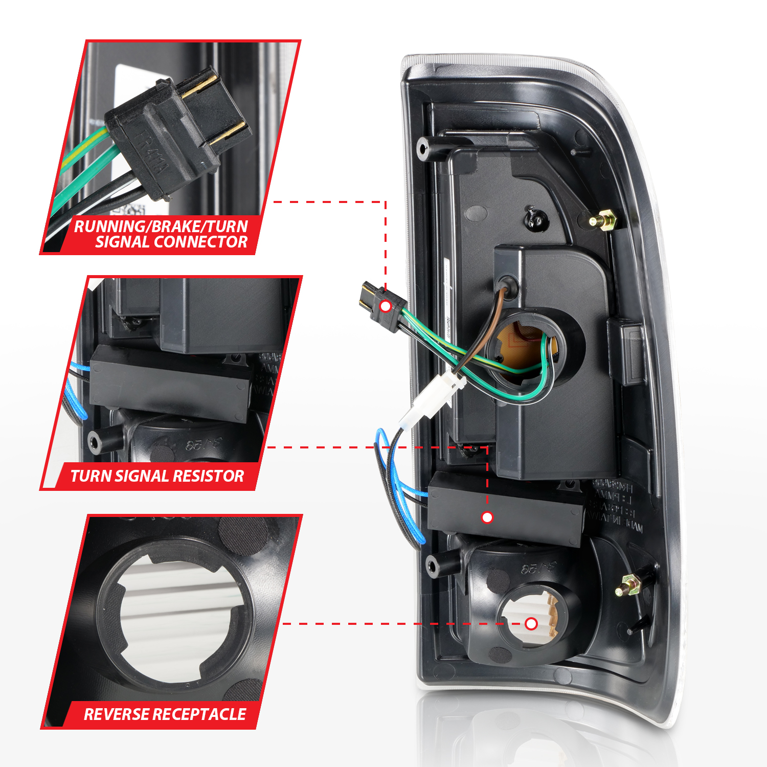 ANZO USA Tail Light Assembly 311378