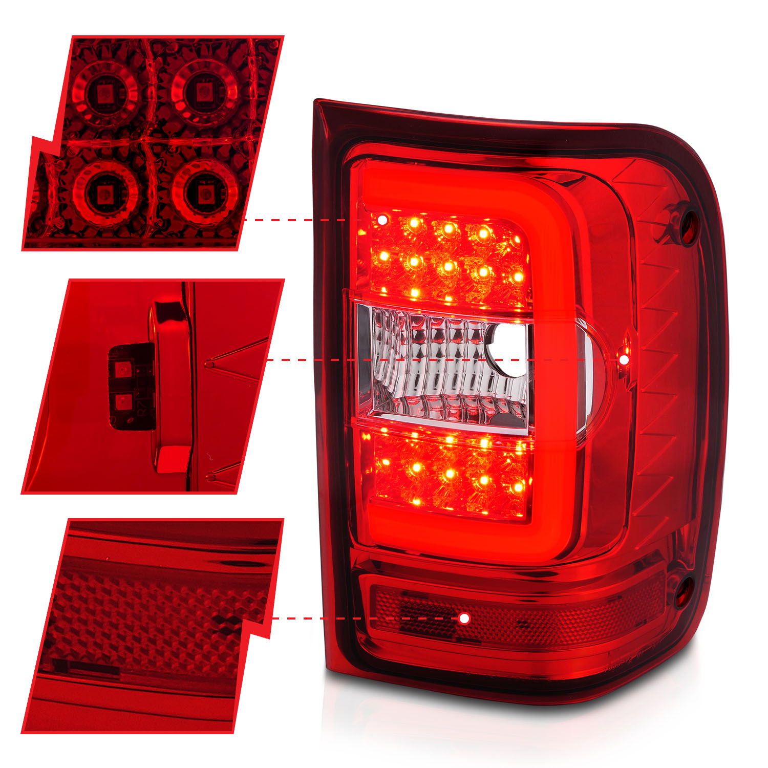 ANZO USA Tail Light Assembly 311393