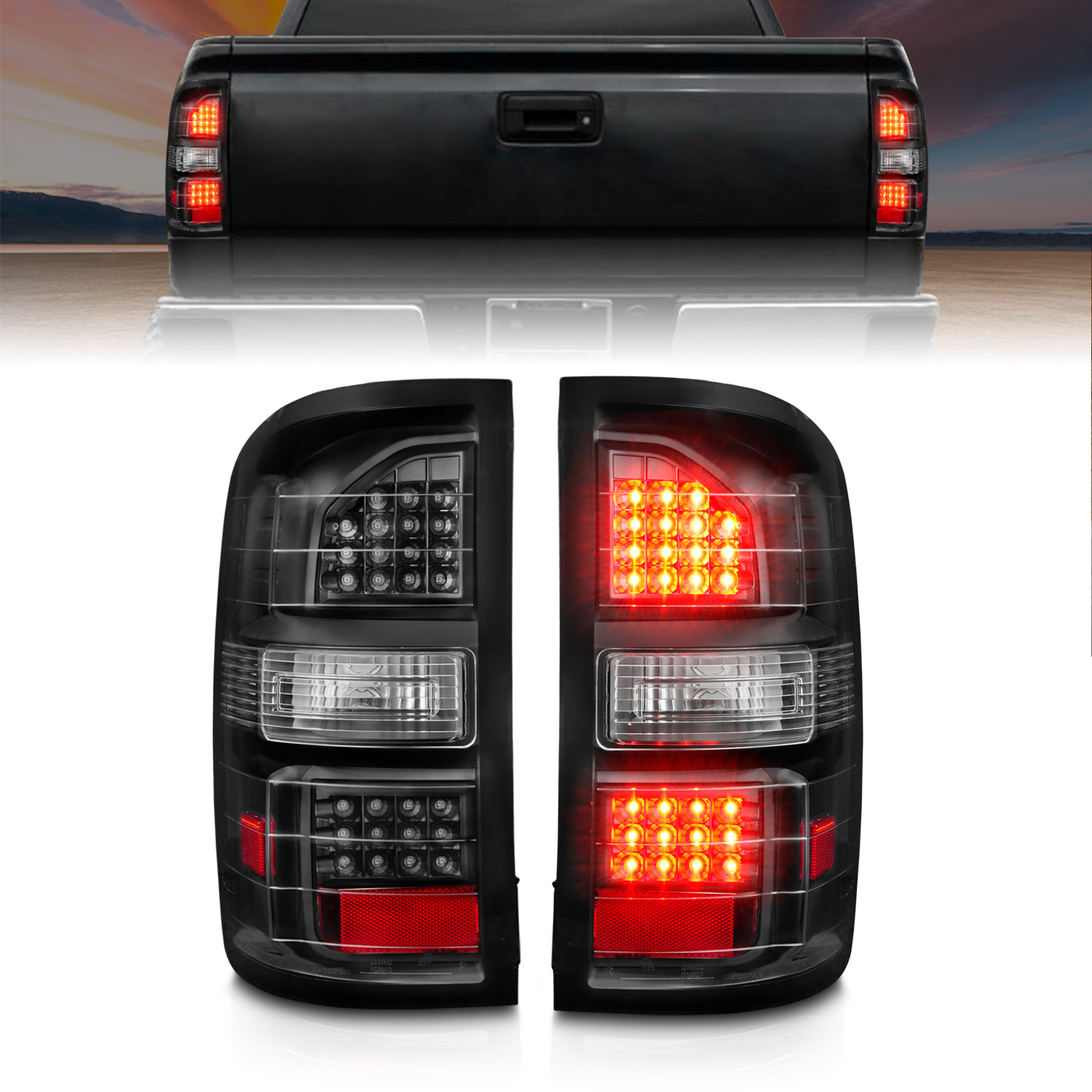 ANZO USA Tail Light Assembly 311397