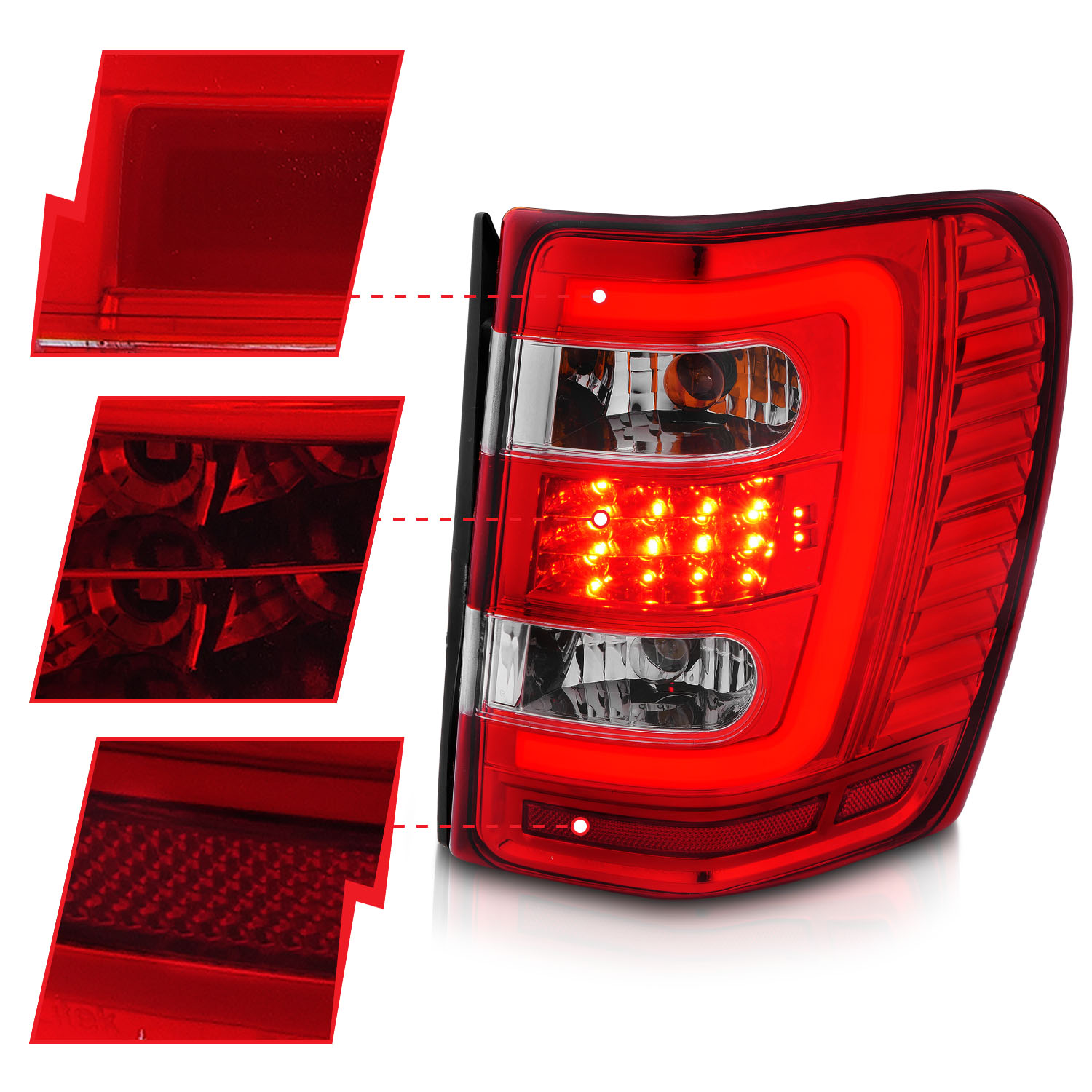 ANZO USA Tail Light Assembly 311396