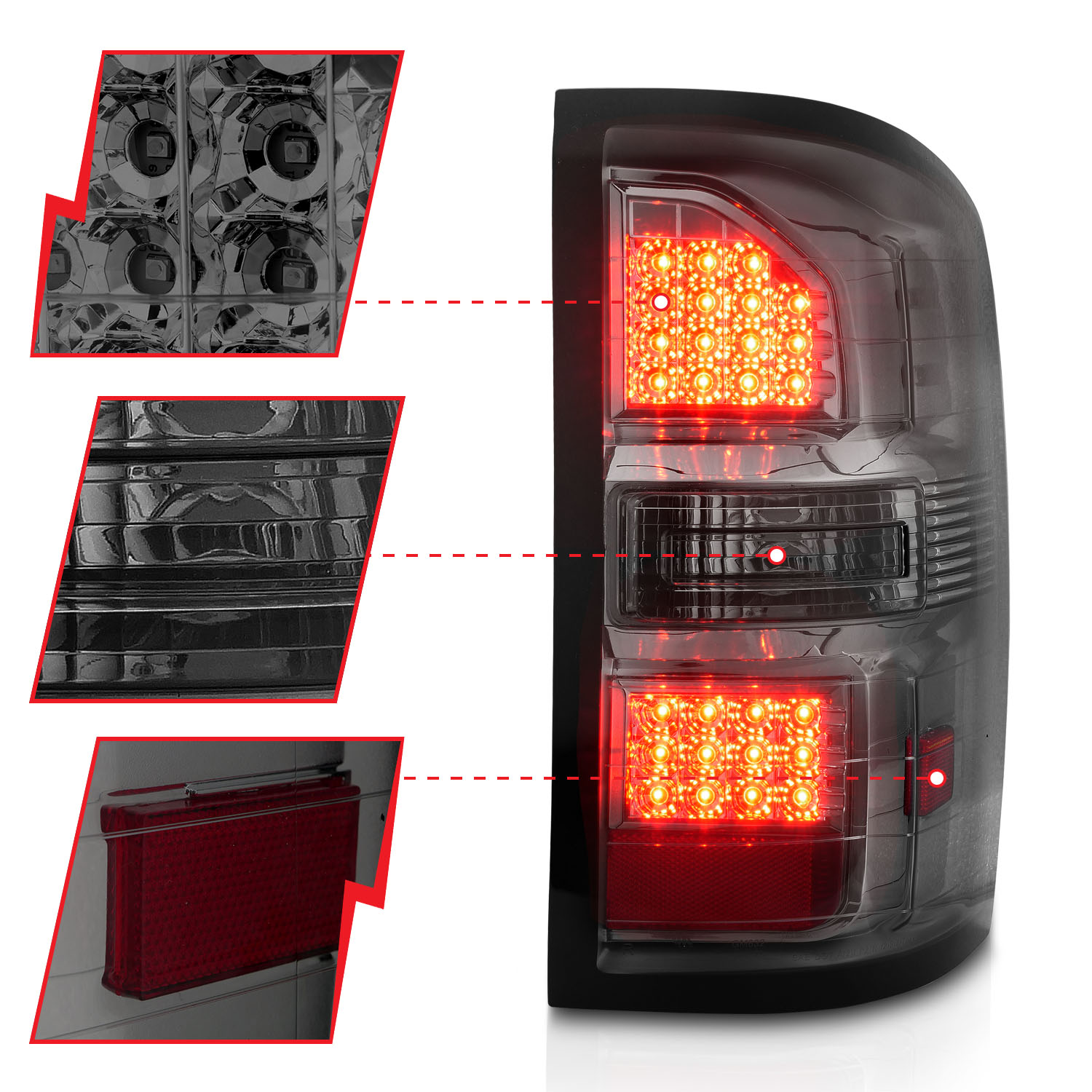 ANZO USA Tail Light Assembly 311398