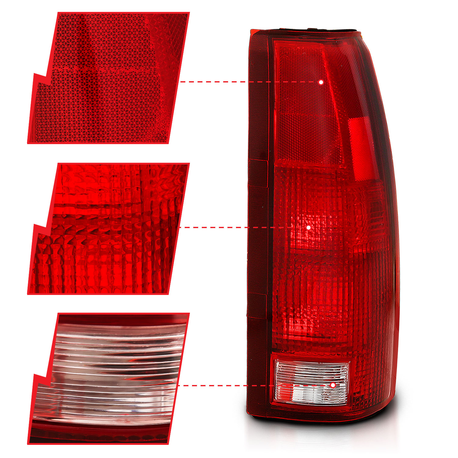 ANZO USA Tail Light Assembly 311301