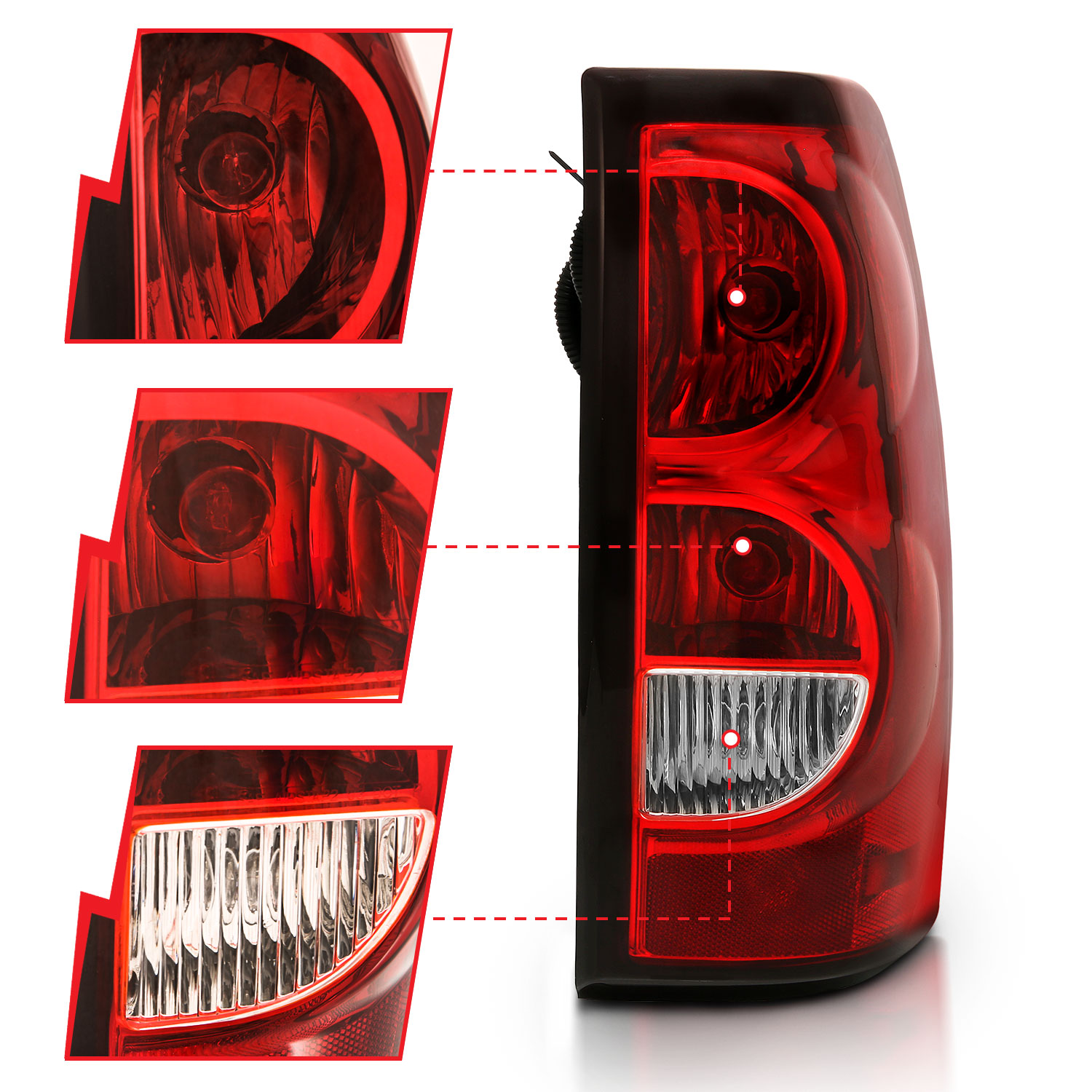 ANZO USA Tail Light Assembly 311302
