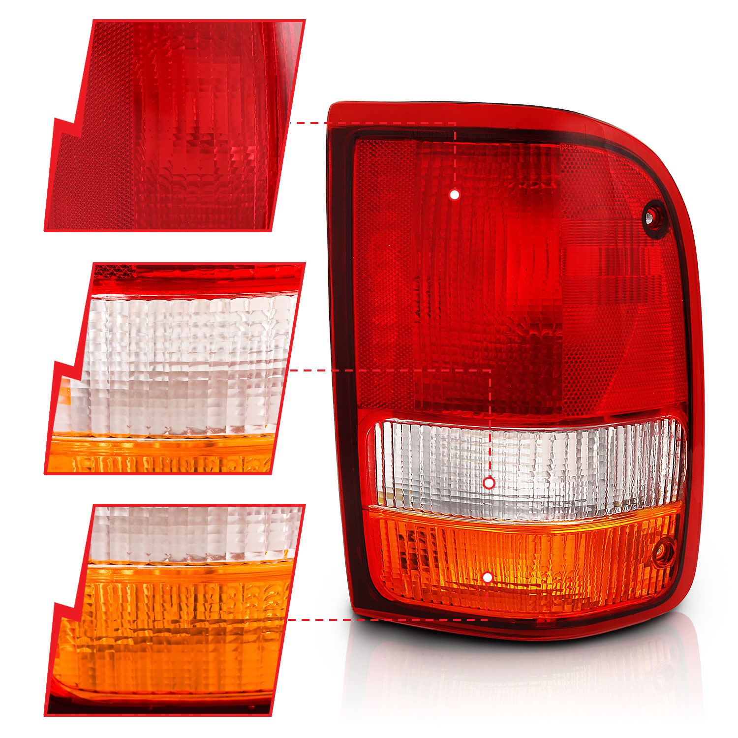 ANZO USA Tail Lights 311310