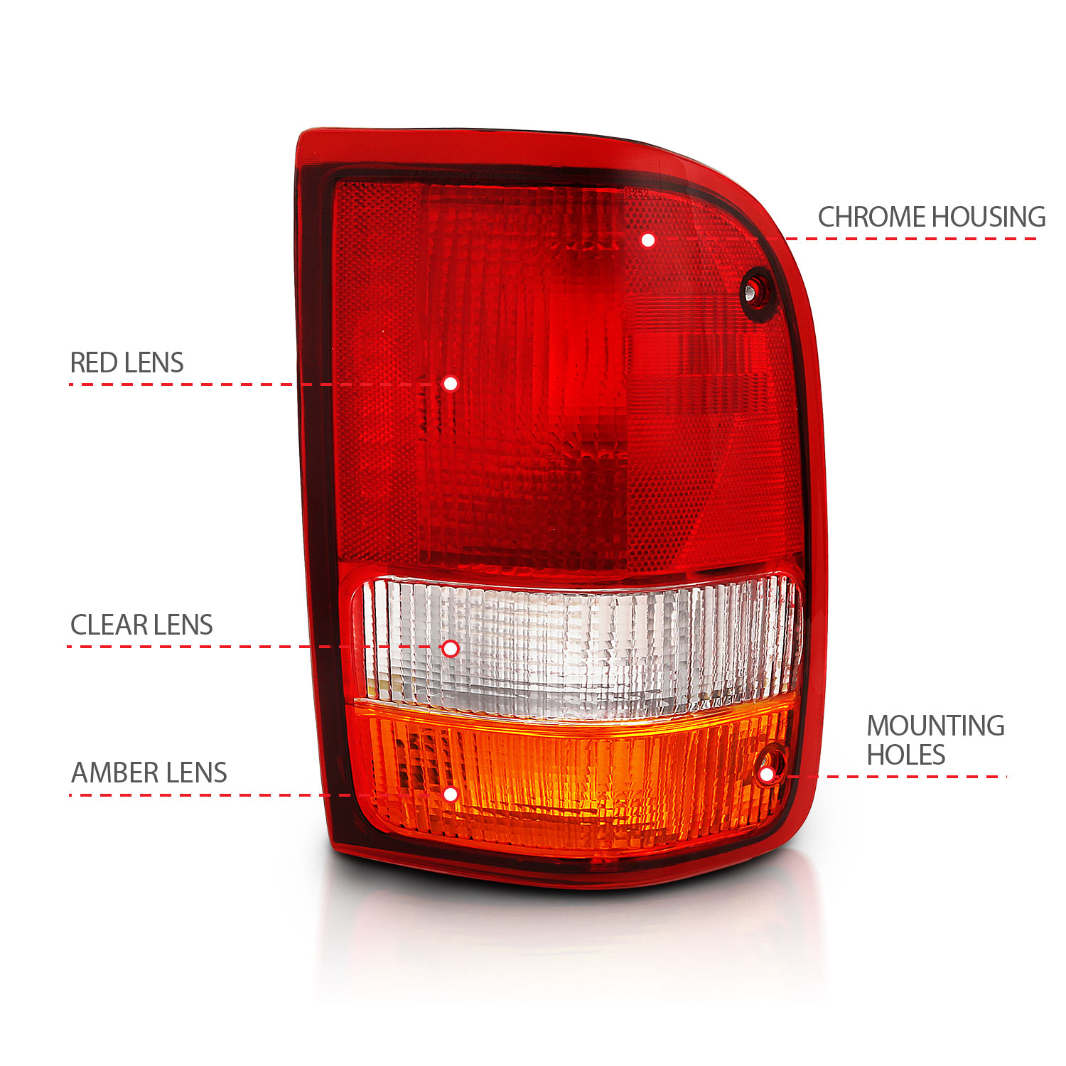 ANZO USA Tail Lights 311310