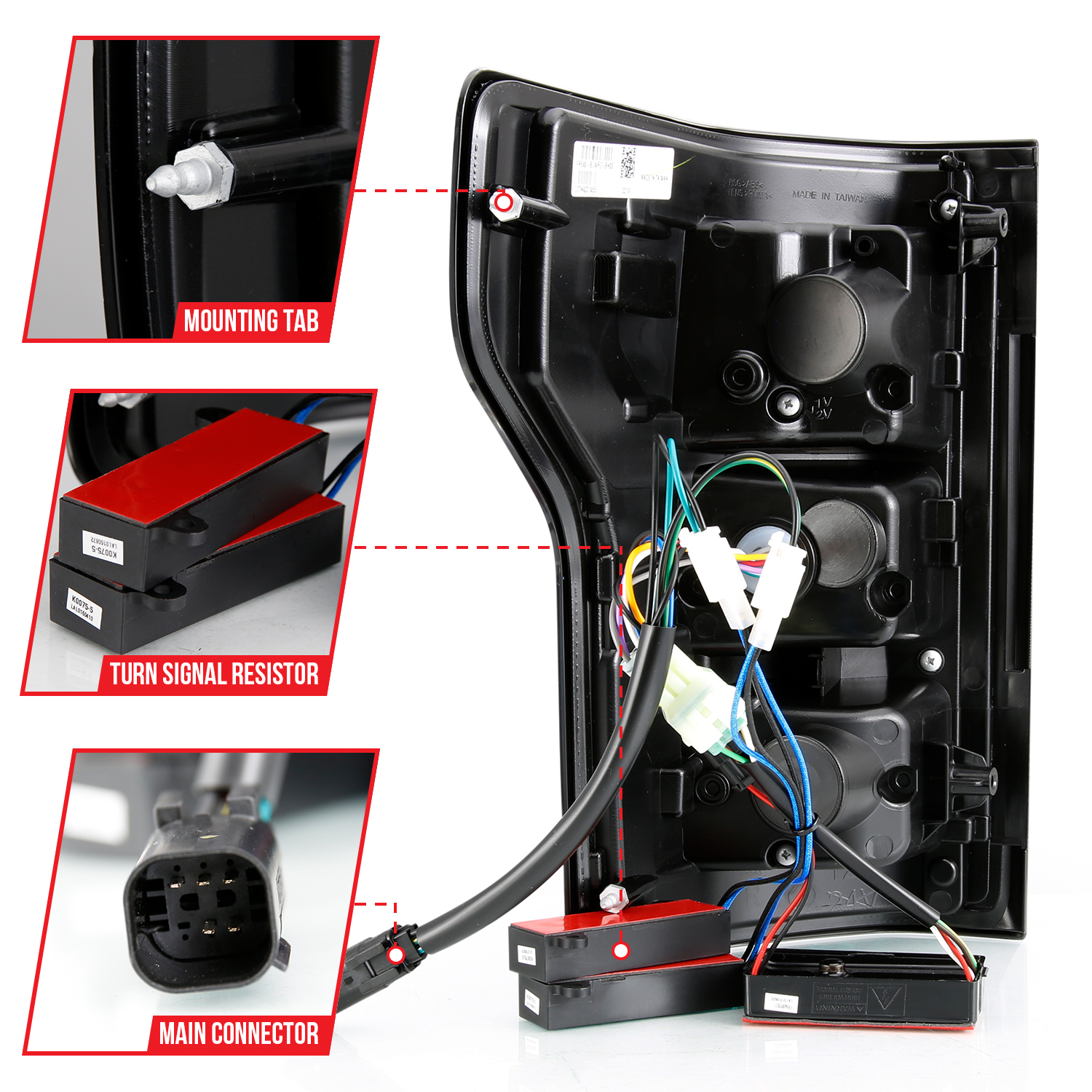 ANZO USA LED Tail Lights 311314