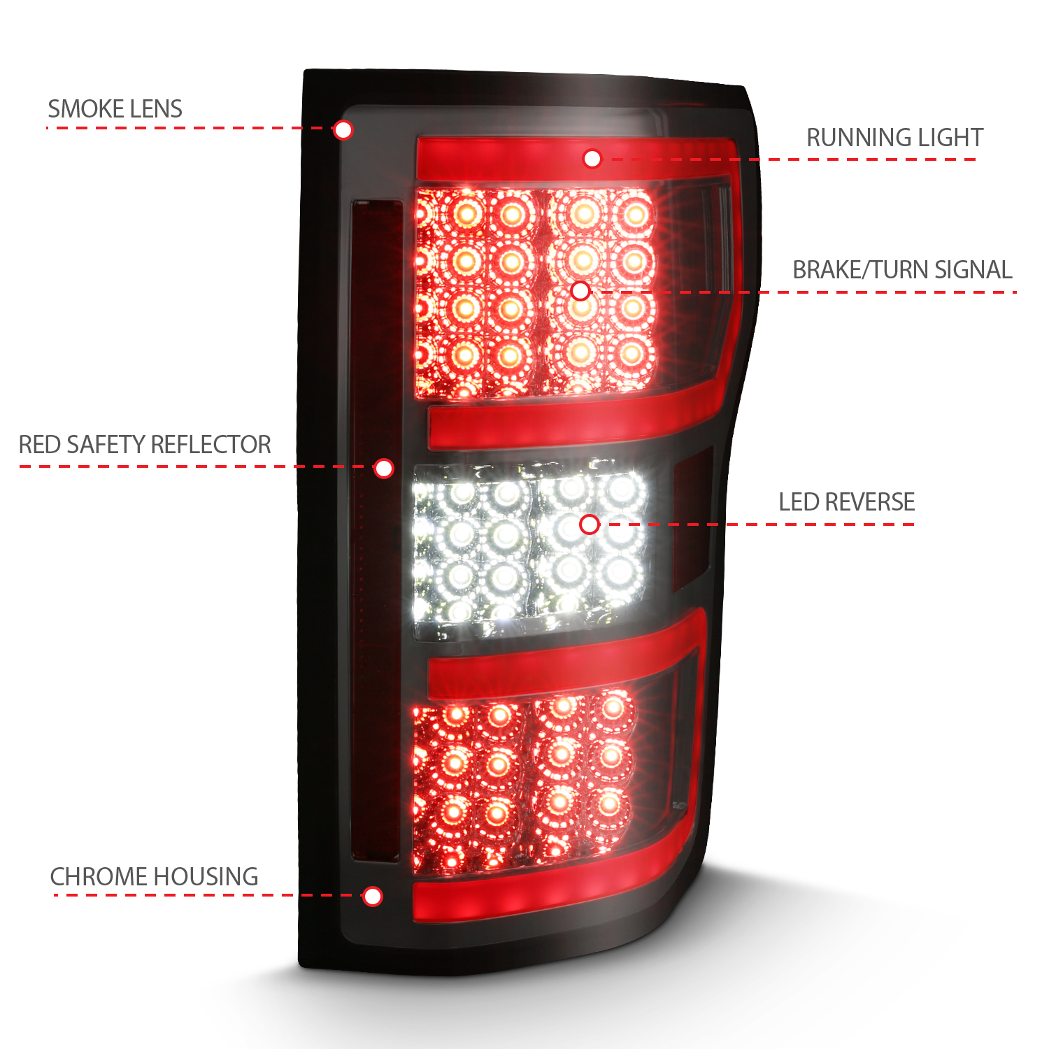 ANZO USA LED Tail Lights 311315