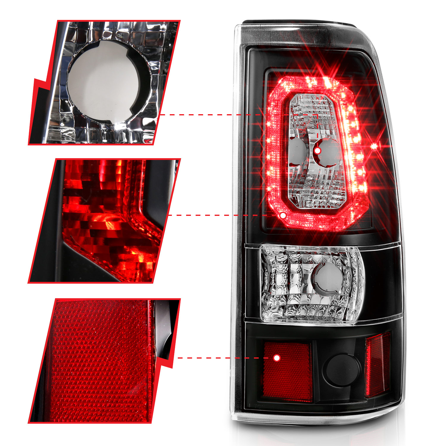 ANZO USA Tail Light Assembly 311327