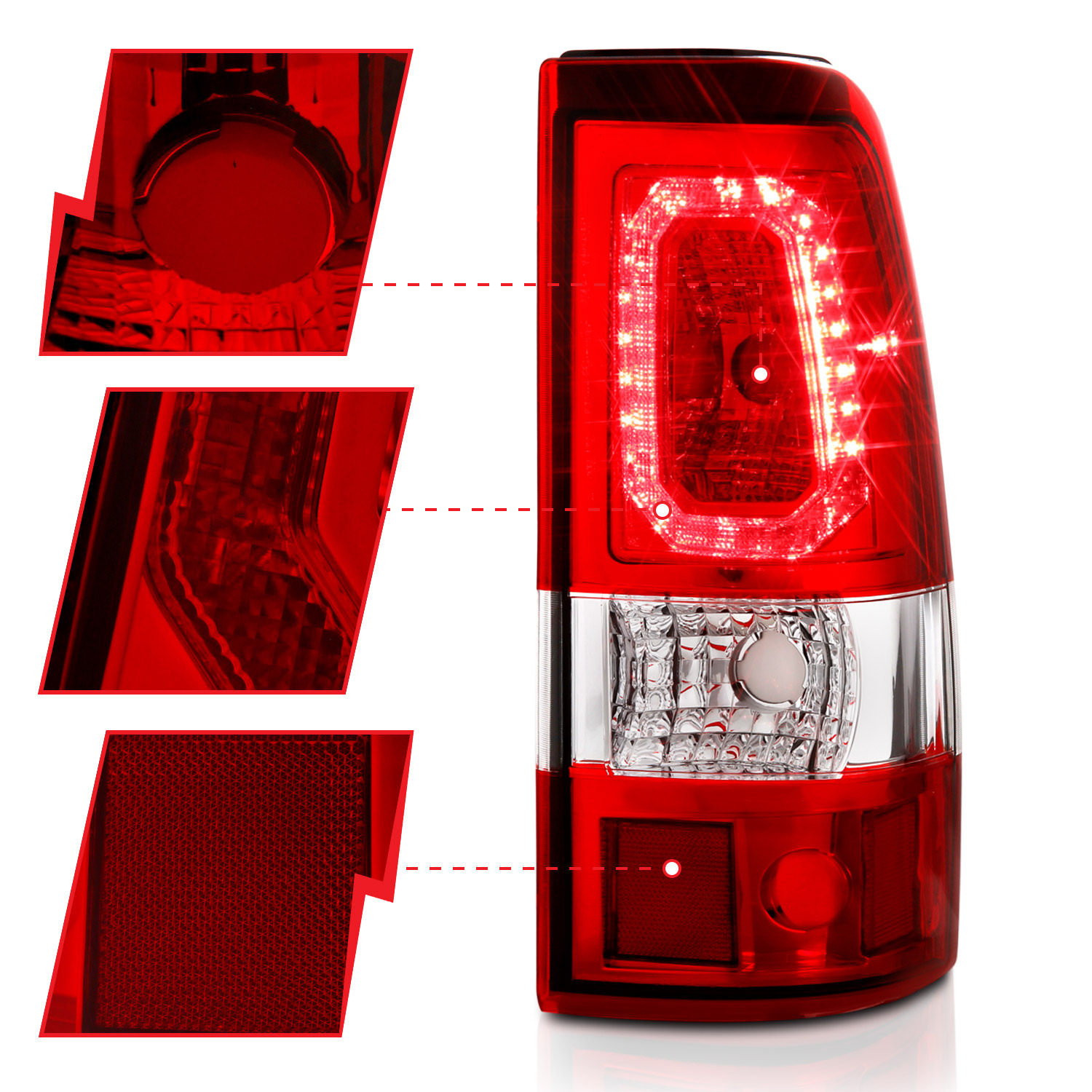 ANZO USA Tail Light Assembly 311326