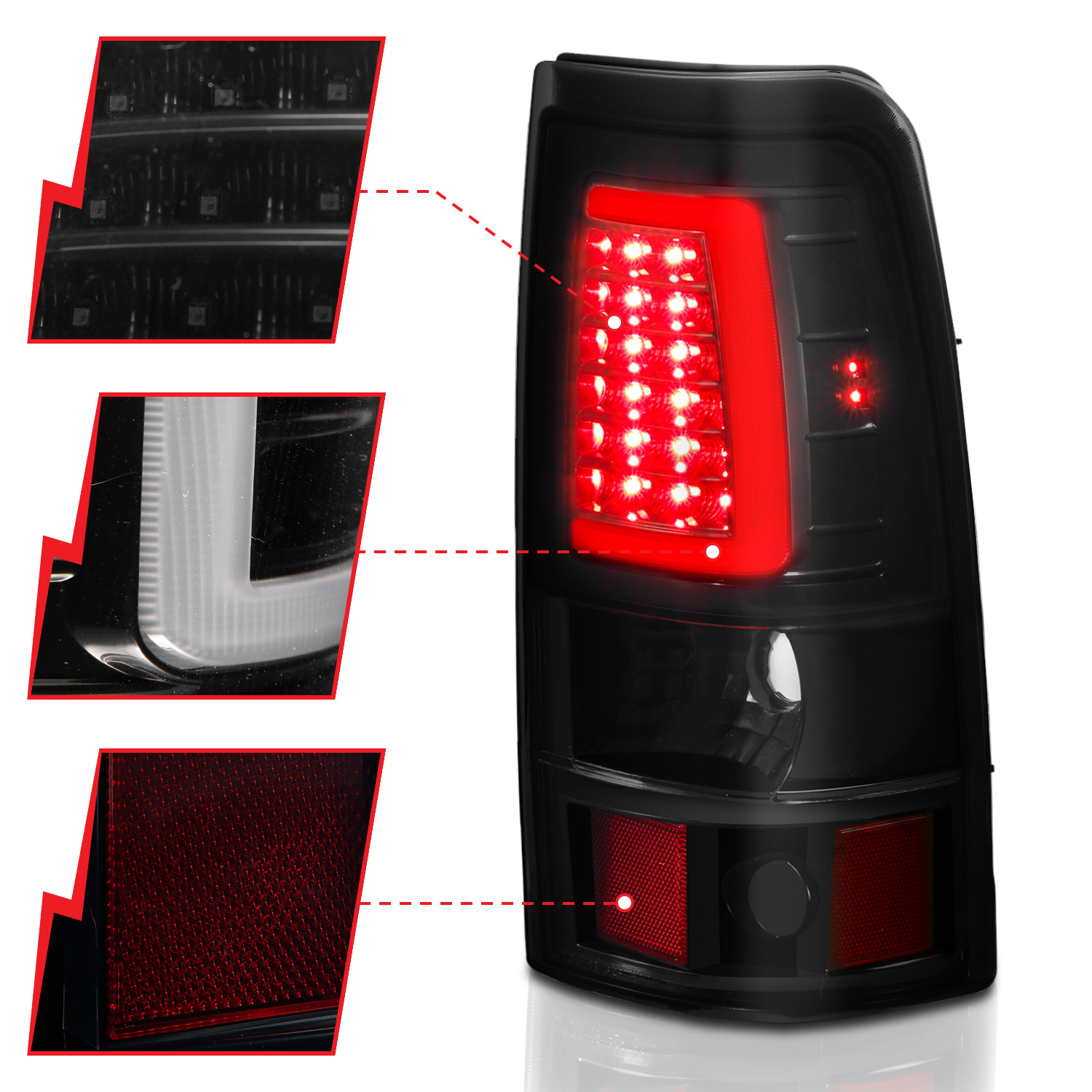ANZO USA Tail Light Assembly 311331