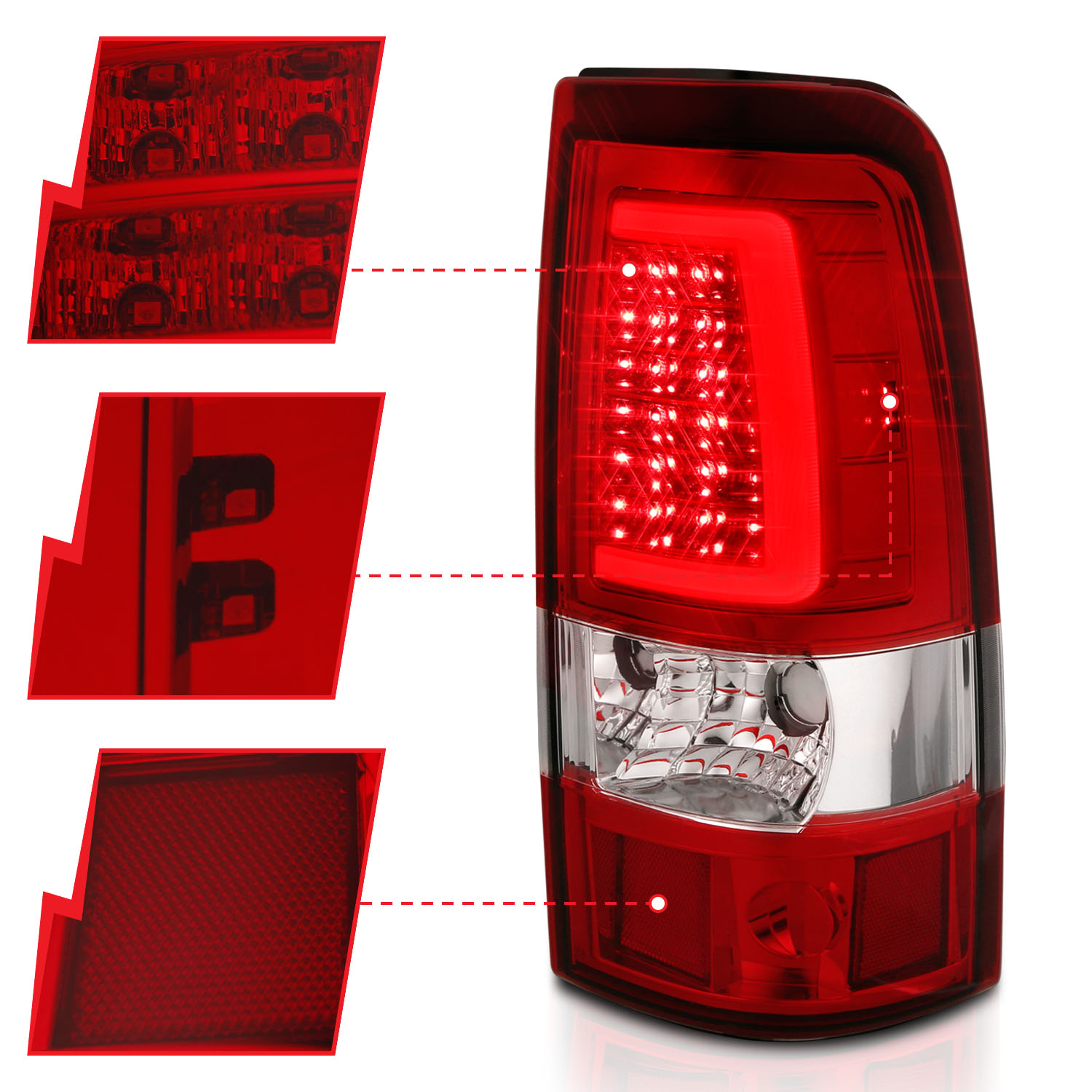 ANZO USA Tail Light Assembly 311332