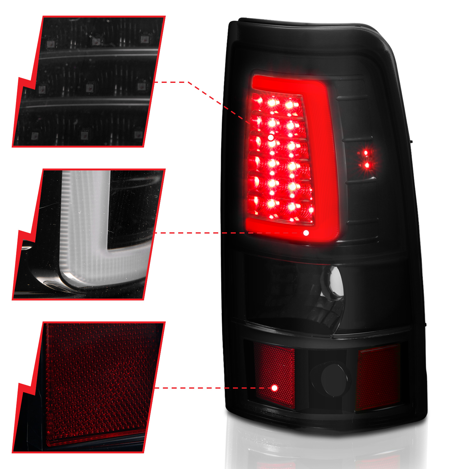 ANZO USA Tail Light Assembly 311334