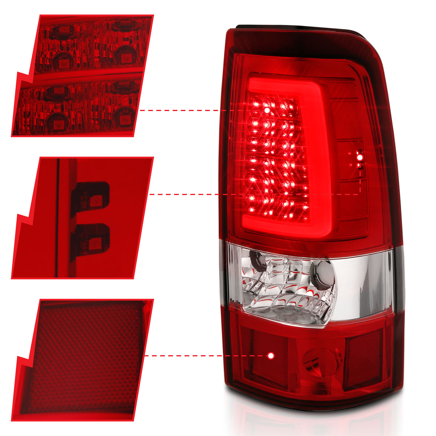 ANZO USA Tail Light Assembly 311335