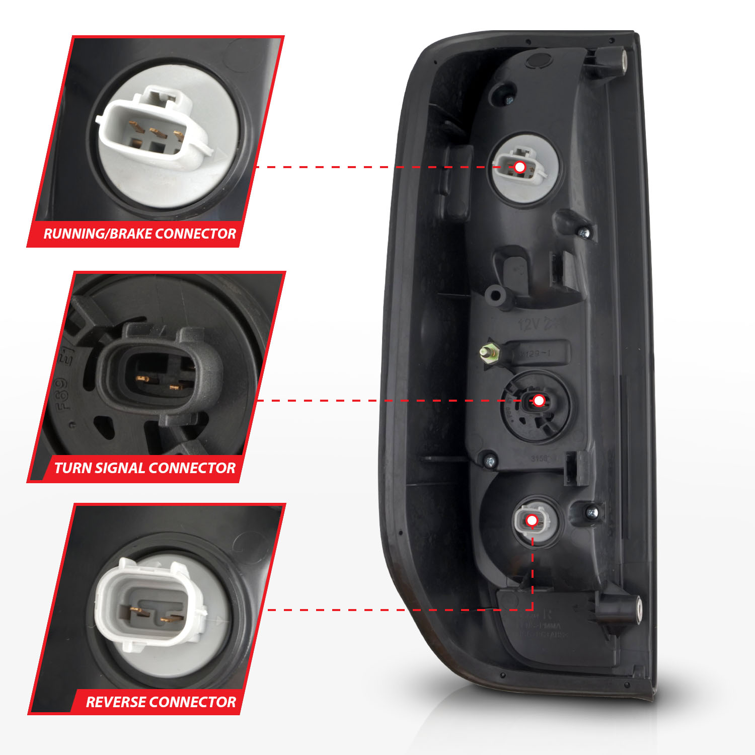 ANZO USA Tail Light Assembly 311445