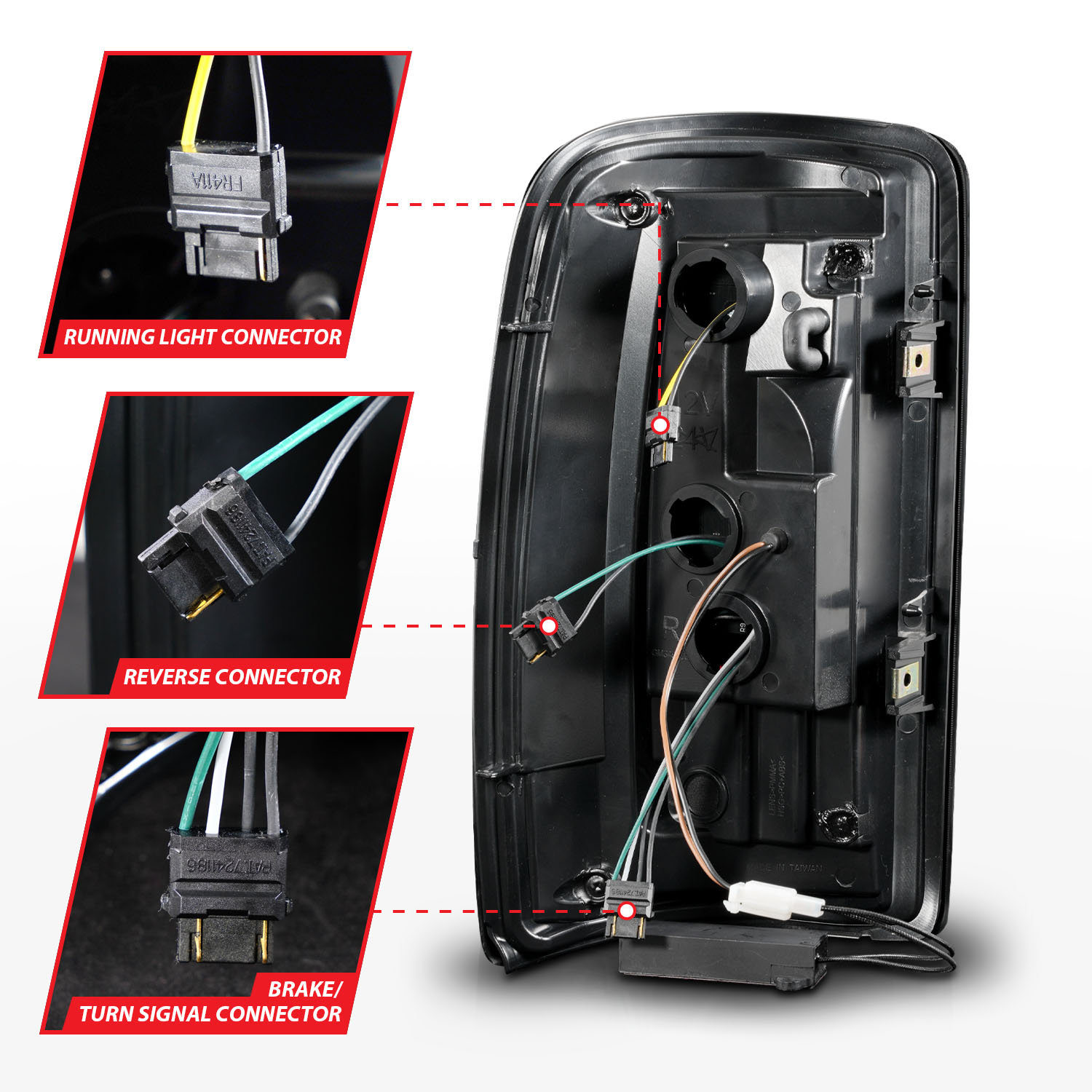 ANZO USA Tail Light Assembly 311449