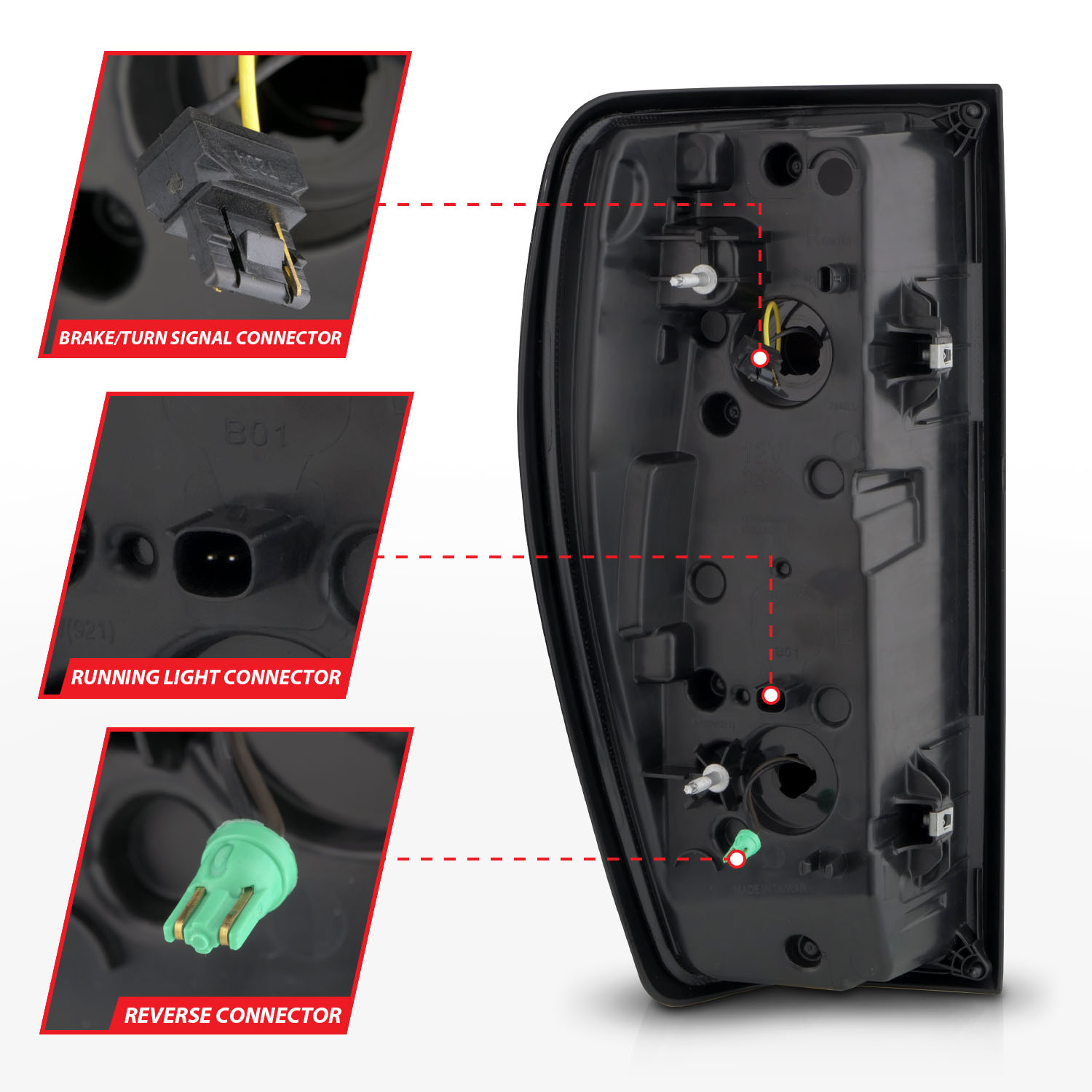 ANZO USA Tail Light Assembly 311457