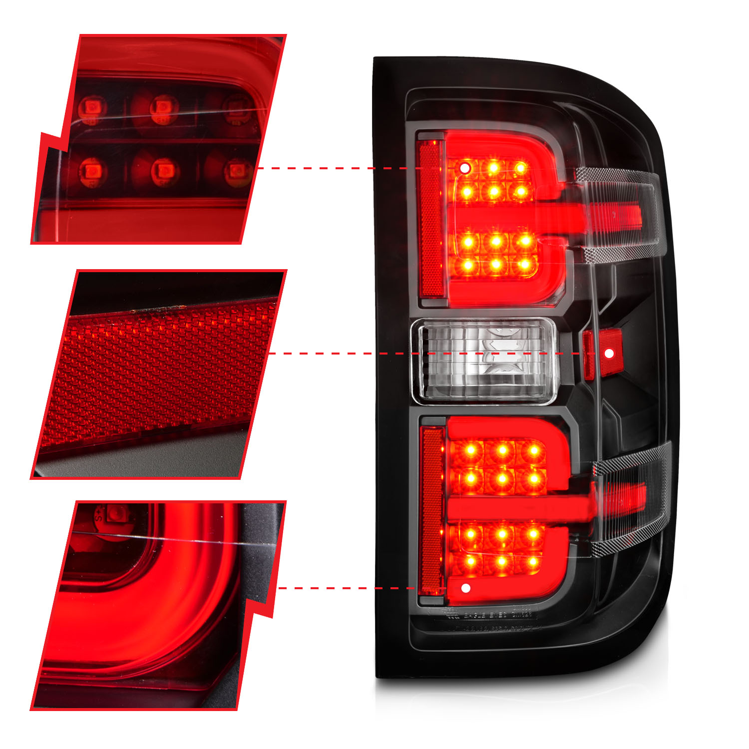 ANZO USA Tail Light Assembly 311425