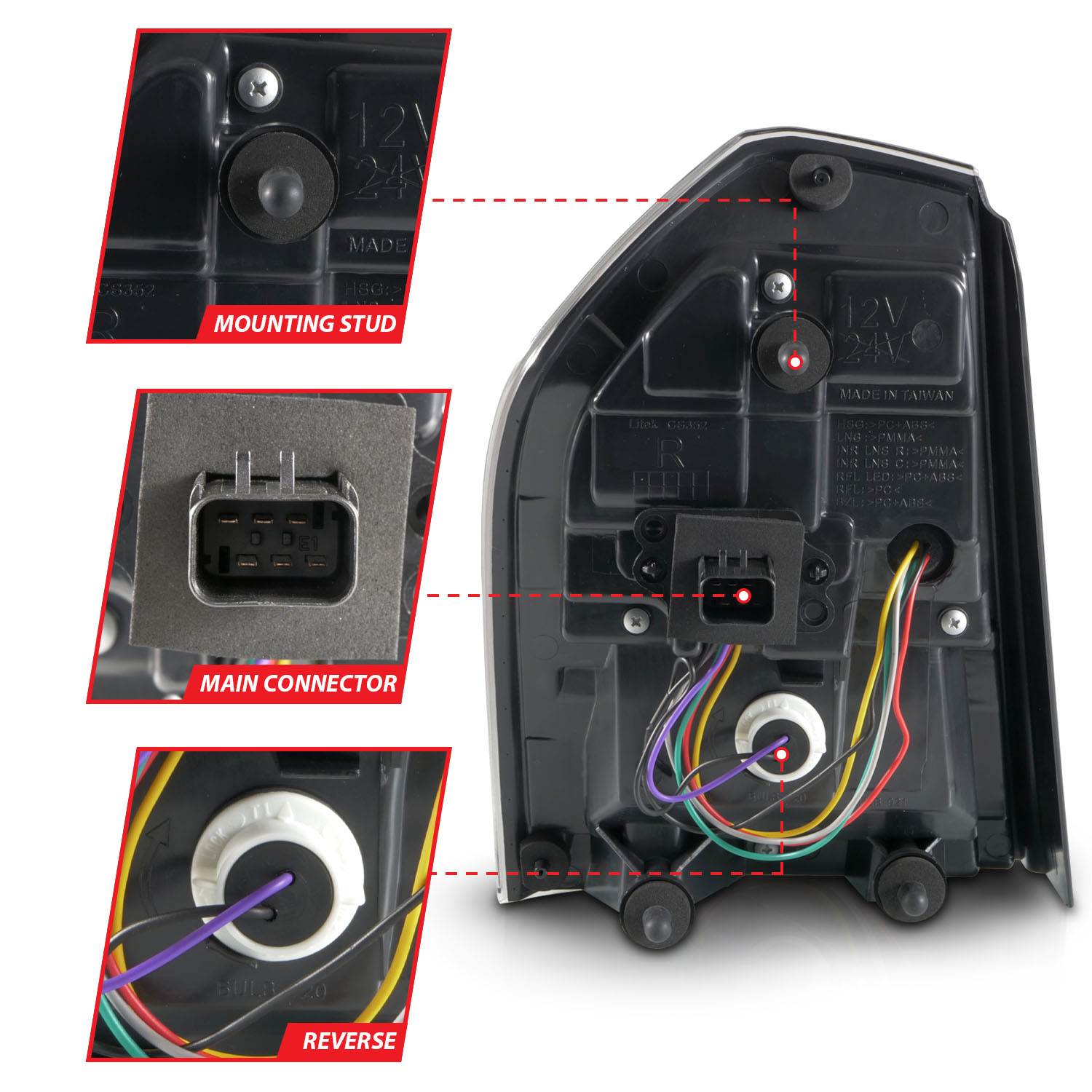 ANZO USA ANZO USA Led Taillights 321343