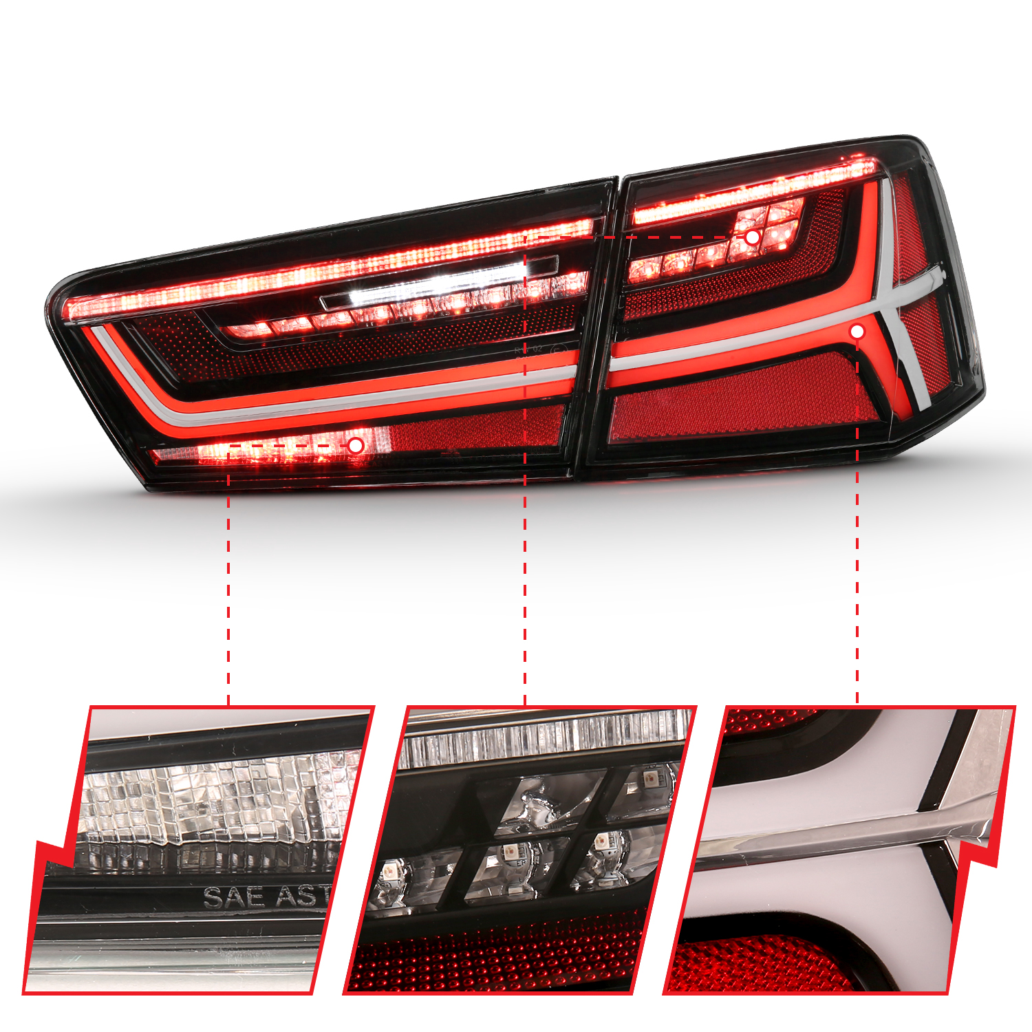 ANZO USA LED Tail Lights 321352