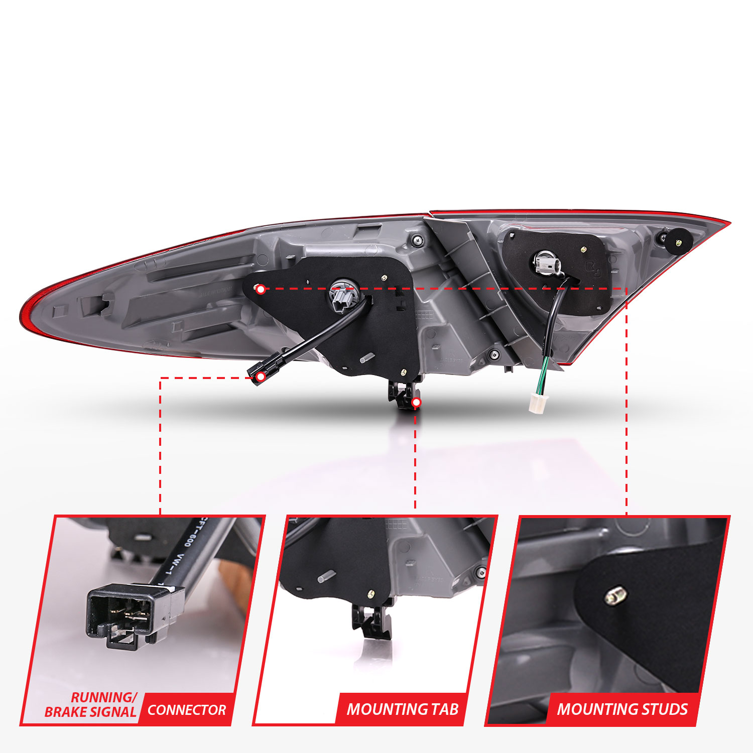 ANZO USA Tail Light Assembly 321336