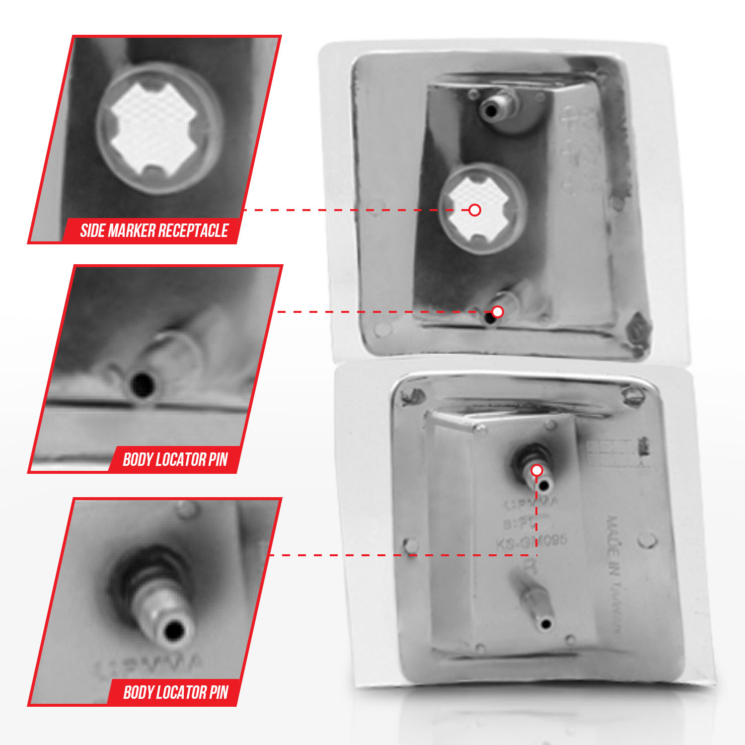 ANZO USA Cornering Light Assembly 521041