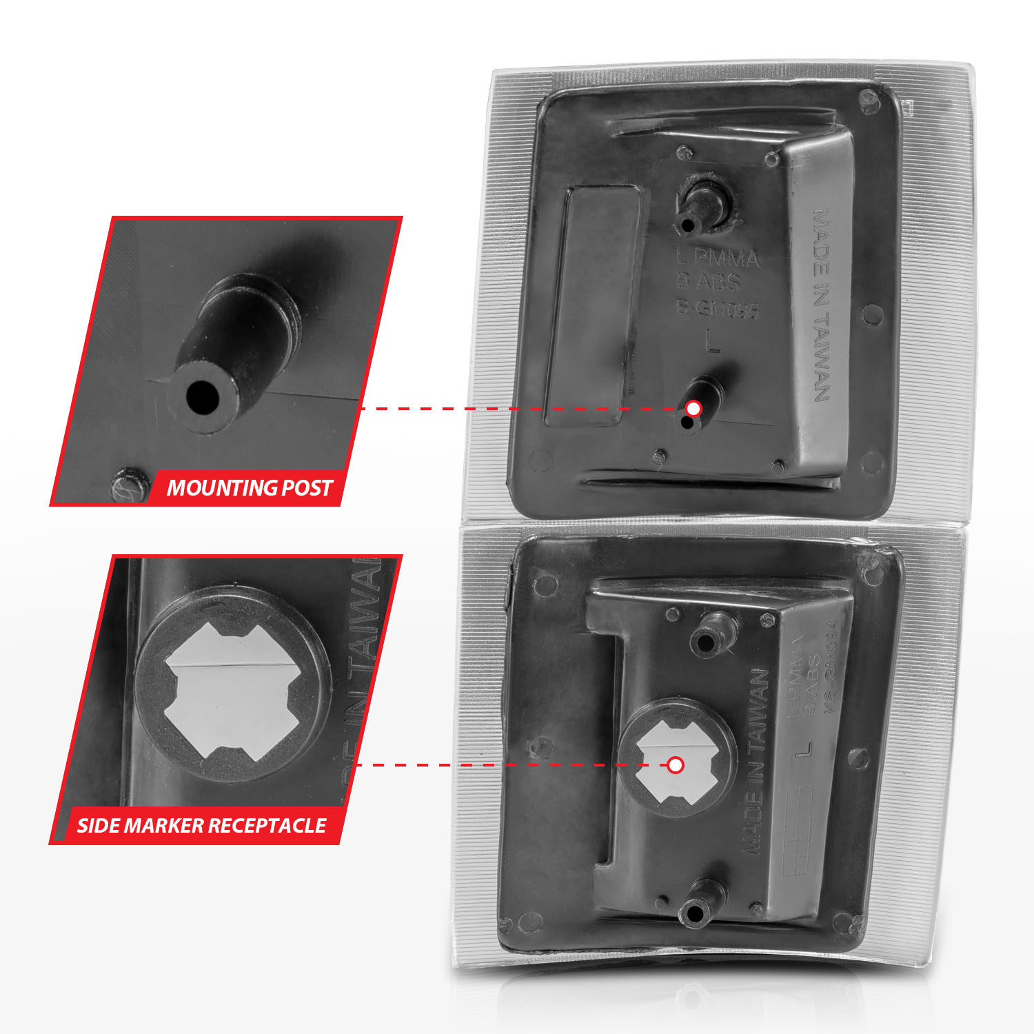 ANZO USA Cornering Light Assembly 521042