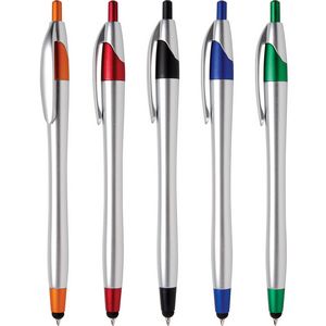 Javalina® Chrome Stylus Pen (Pat #D709,949) 1