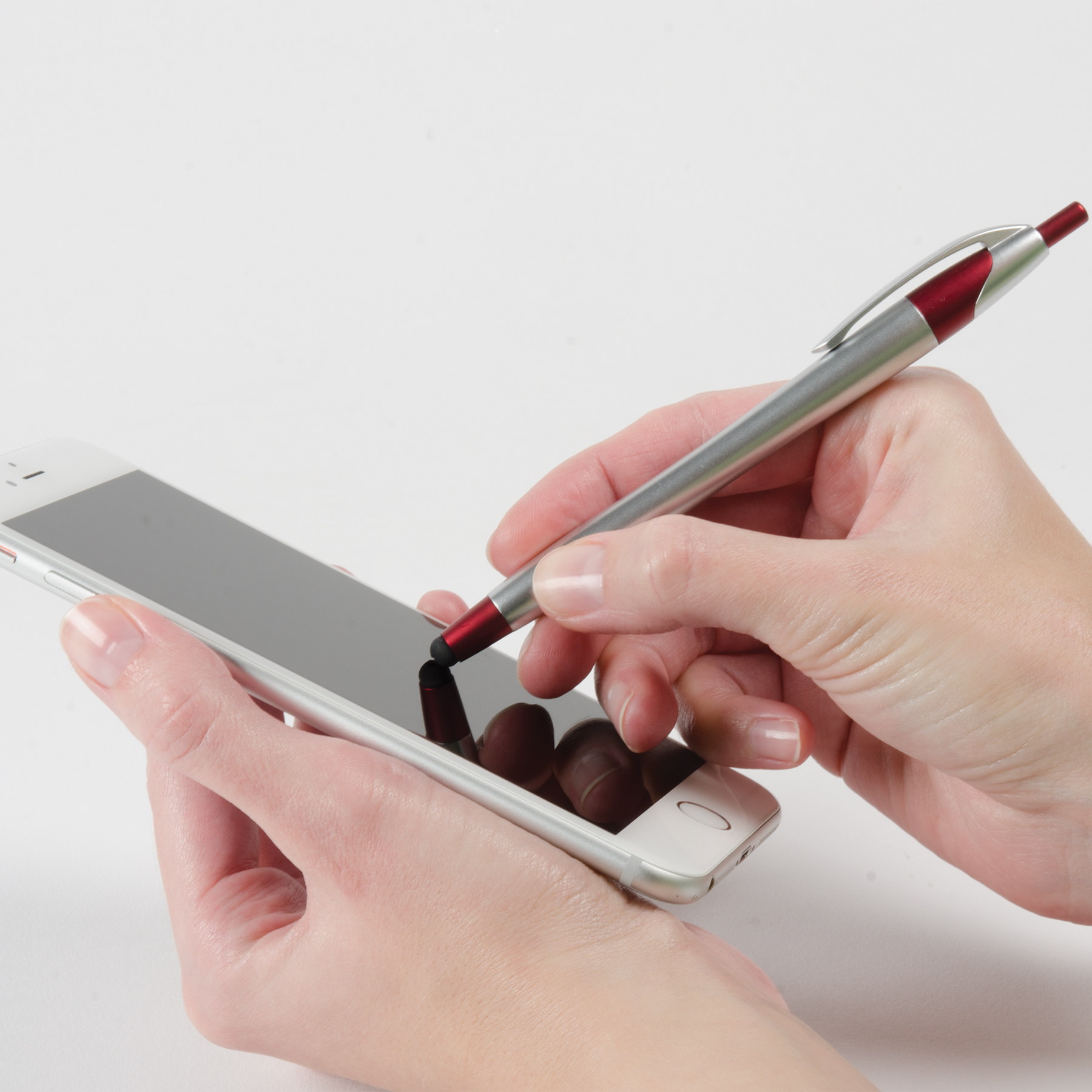 Javalina® Chrome Stylus Pen (Pat #D709,949) 1