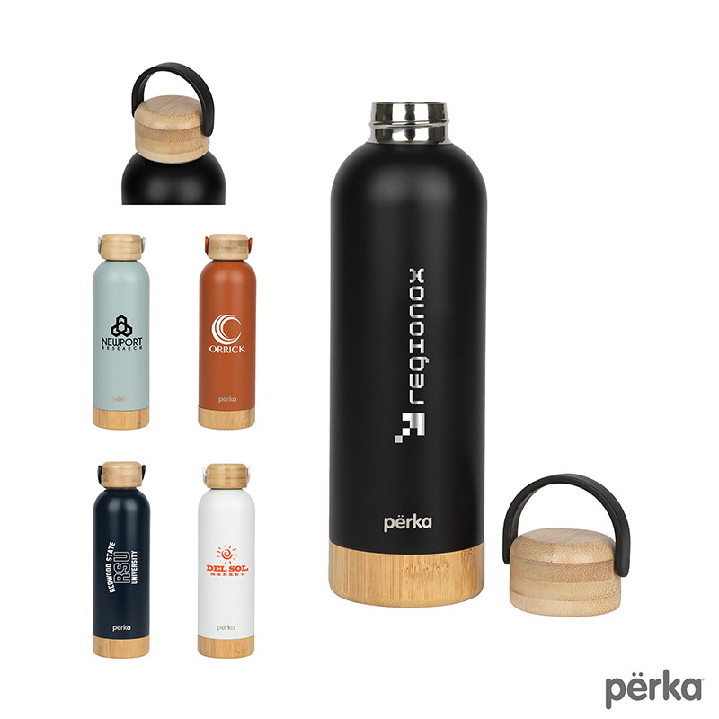 Perka Dresden 18 oz. Double Wall, Stainless Steel Water Bottle 1 Perka Dresden 18 oz. Double Wall, Stainless Steel Water Bottle 1