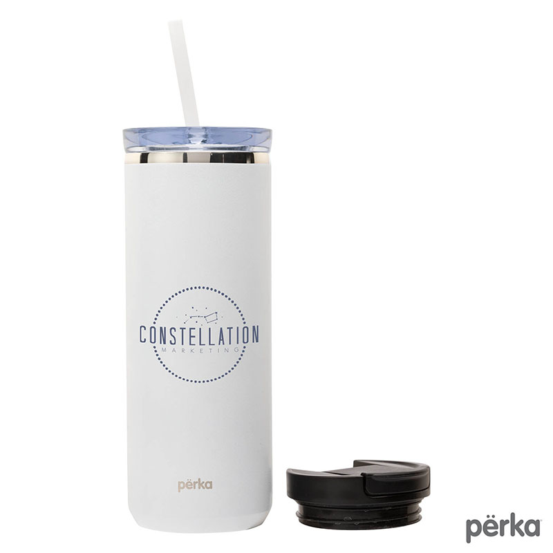 Perka Trent 18 oz. Double Wall, Stainless Steel Hot/Cold Tumbler 1
