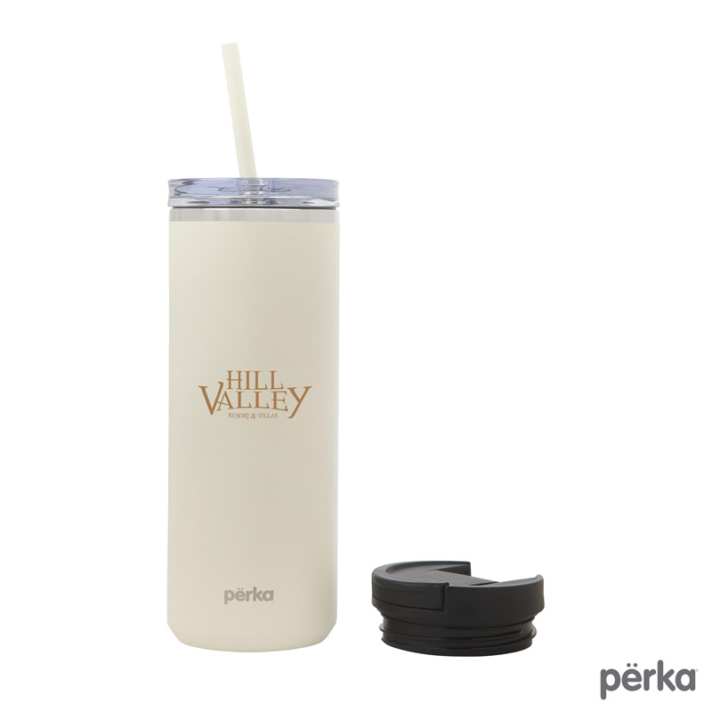 Perka Trent 18 oz. Double Wall, Stainless Steel Hot/Cold Tumbler 1
