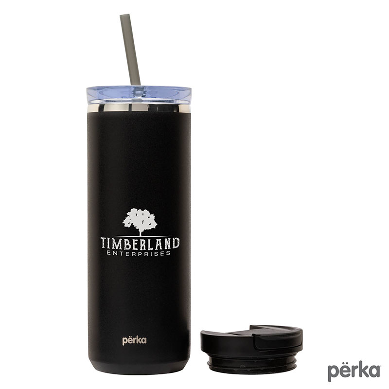 Perka Trent 18 oz. Double Wall, Stainless Steel Hot/Cold Tumbler 1