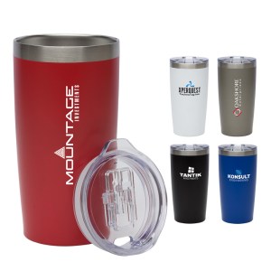 Stormy 20 oz. Double Wall Stainless Steel Tumbler 1 Stormy 20 oz. Double Wall Stainless Steel Tumbler 1