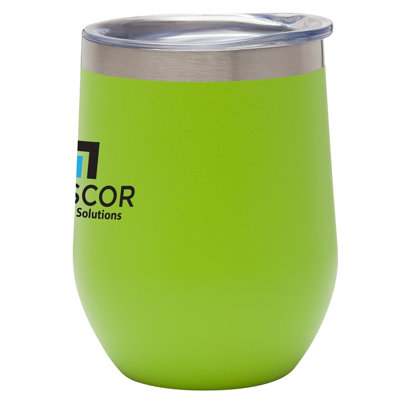 Aria 12 oz. Double Wall Vacuum Wine Cup 1