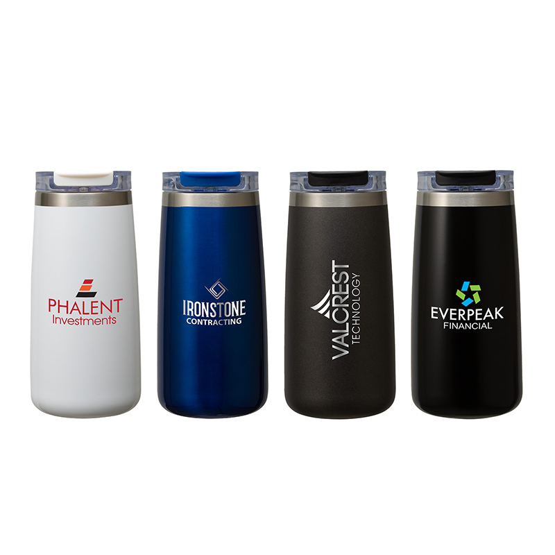 Perka Erie 16 oz. Double Wall Stainless Steel Tumbler 1 Perka Erie 16 oz. Double Wall Stainless Steel Tumbler 1