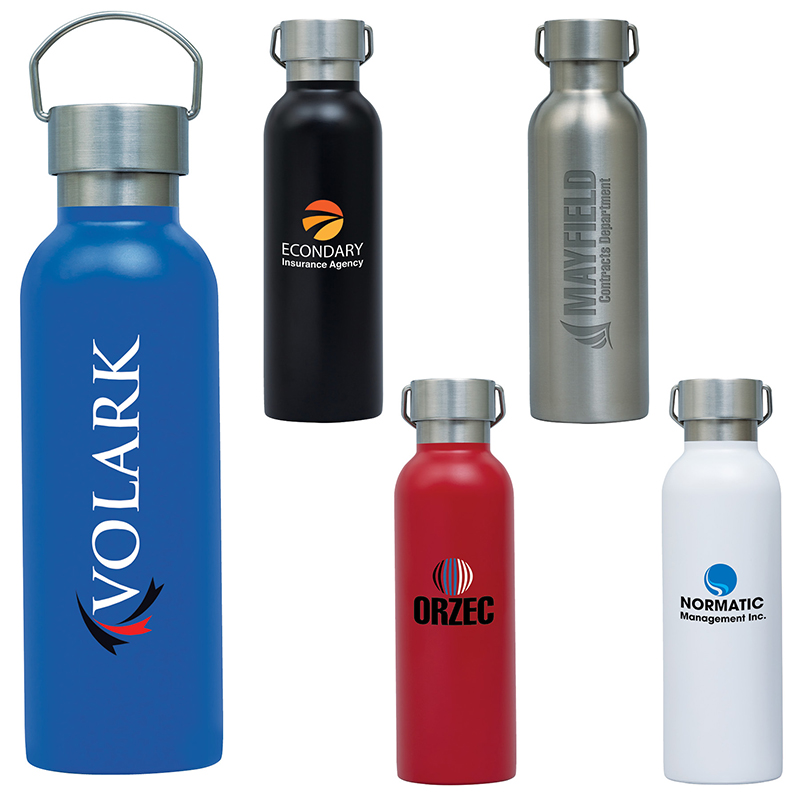 Ria 28 oz. Single Wall Stainless Steel Bottle 1