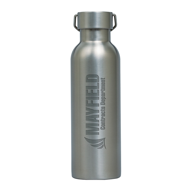 Ria 28 oz. Single Wall Stainless Steel Bottle 1