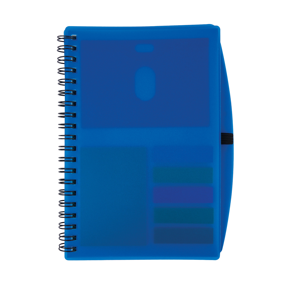 Bates Spiral FSC Notebook With Sticky Notes and Flags 1