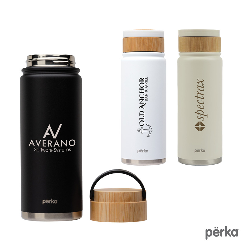 Perka Lennox 18 oz. Double Wall, Stainless Steel Bottle 1