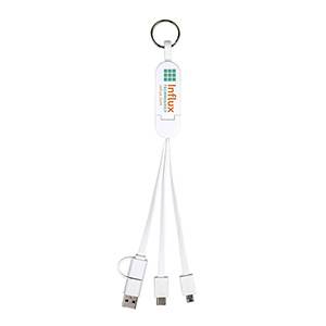 "ESCALANTE" 5-in-1 Cell Phone Charging Cable w/Phone Stand 1