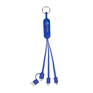 "ESCALANTE" 5-in-1 Cell Phone Charging Cable w/Phone Stand 1