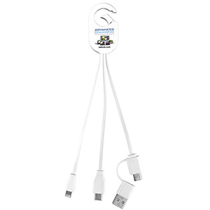 "WEBER" 5-in-1 Cell Phone Charging Cable with Carabiner Clip 1